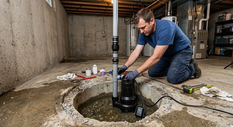 Sump Pump Relocation in Dothan, AL