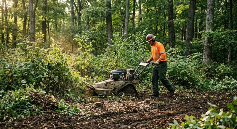 Underbrush Clearing in Cumming, GA