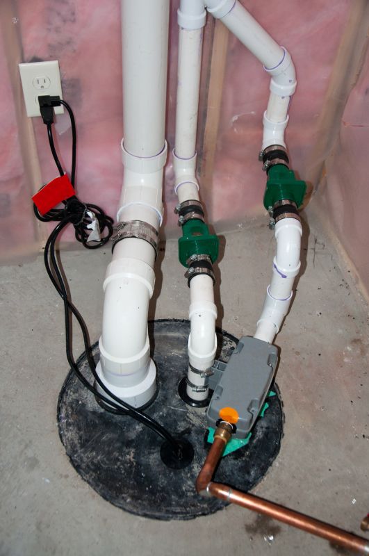 Basement Drainage Installation in West Des Moines, IA