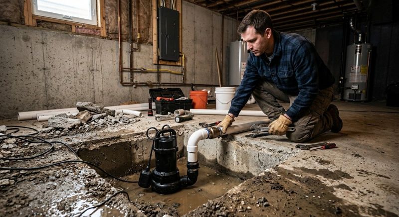 Basement Sump Pump Service in Providence, RI