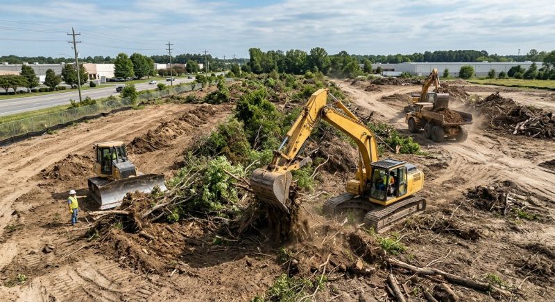 Commercial Land Clearing in Utah County, UT