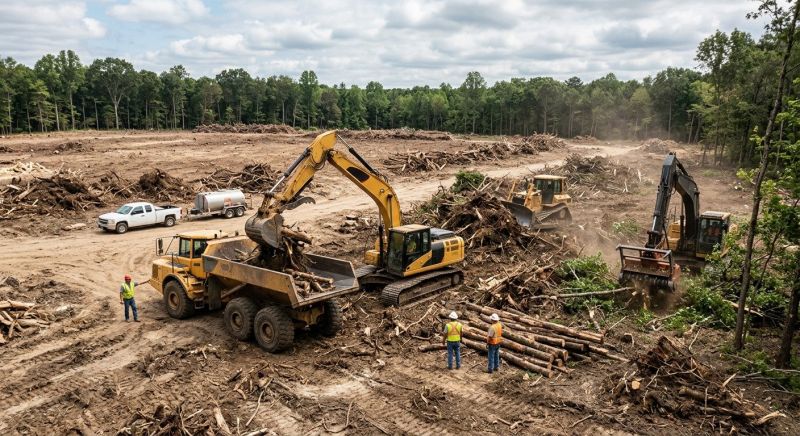 Commercial Land Clearing in Utah County, UT