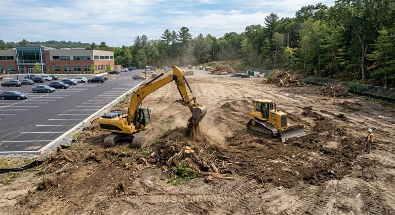 Commercial Lot Clearing in Gwinnett County, GA