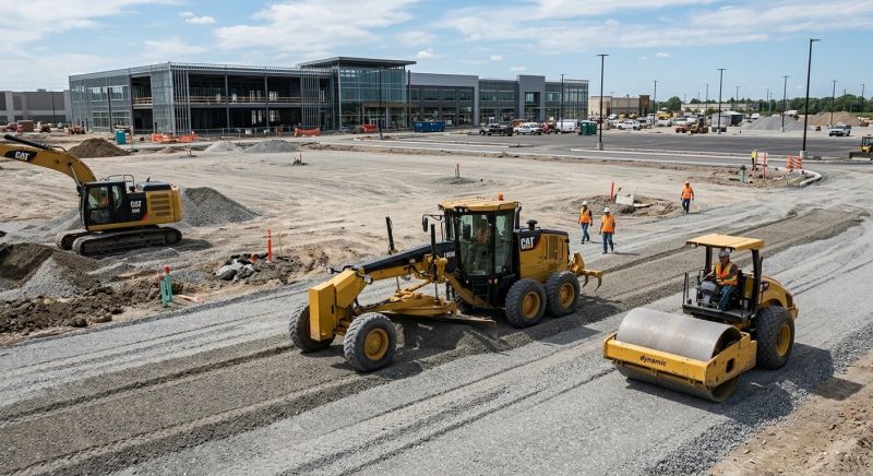 Parking Lot Gravel Repair in Houston, TX