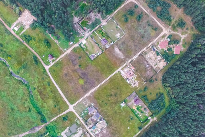 Completed Boundary Line