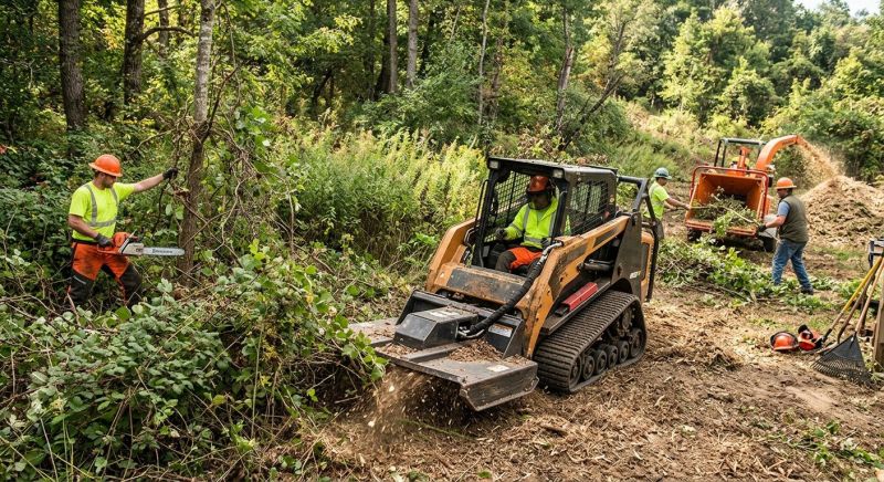 Slope Clearing in Gwinnett County, GA